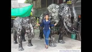 Scrap Metal Art Thailand - new arrivals 2019!