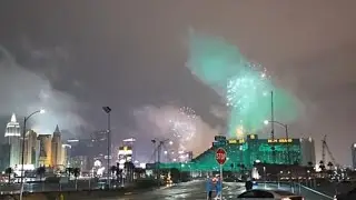 Happy New Year 2026 Fabulous Las Vegas Strip Fireworks #TKOB #thekingofbakersfield #LasVegas #FBA