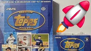 TBB CREW ELITE PLUS GOLD - 2025 TOPPS ARCHIVES BASEBALL PYT + RANDOM TEAM HOBBY BOX BREAK - 2 AUTOS!