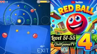 Red Ball 4 Level 51-55 Walkthrough