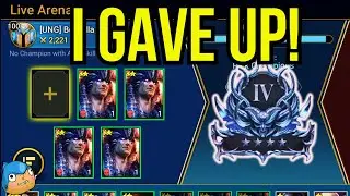 LIVE ARENA SILVER 4 FIRST EXPERIENCE VS UNREAL KRAKENS FORCED ME TO GIVE UP | RAID: SHADOW LEGENDS
