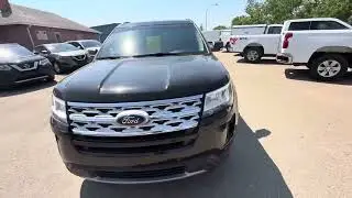 25T083 2019 Ford Explorer XLT 4WD 7 pass leather for sale at Gauvin Motors in Swift Current, SK