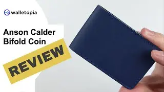 Anson Calder Bifold Coin wallet craziness!
