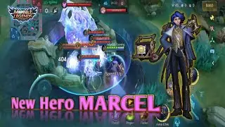 NEW HERO MARCEL -  HERO SUPPORT FULL CC DAPAT MENGHENTIKAN SERANGAN & PROYEKTIL || MOBILE LEGENDS 
