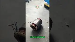 Automatic Electric Motor Recycling Machine ST-400 Test DEMO | Destination: Slovenia #motorrecycling
