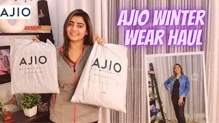 New❤️Ajio Winter Wear Haul 2021❤️Denim Jacket | Sweaters | Trench Coat & Pullovers Haul for Women