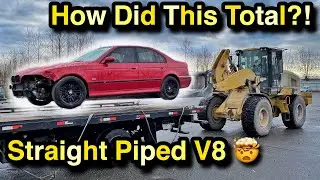 I Just Bought An Auction BMW E39 M5 And When I Started It, My Jaw Dropped!