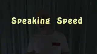 speaking speed in your IELTS test