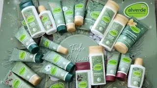 Адвент Календарь Alverde 2025 из немецкого DM.Натуральный уход для лица,волос и тела.