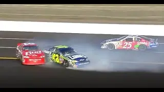 2006 UAW-Ford 500 - Final 10 Laps (Wild Finish) - Call by MRN