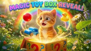 Leo Learns Colors with Magic Boxes! 🎨 Fun Learning Video for Toddlers | BabyBum