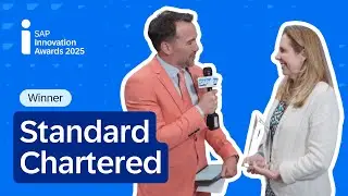 Standard Chartered is a Winner at the SAP Innovation Awards for AI Excellence and People Experience