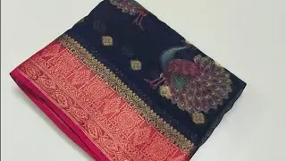 Function wear Viscose gerojet sarees 🎉all over butta design #watsapp 9842214465