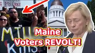 🚨Media HIDING MASSIVE Voter REVOLT against Gov. Mills for Trans Sports Policy #janetmills #maine
