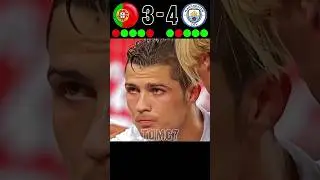 Portugal vs manchester City ||🐐PENALTY SHOOTOUT ||🤯🔥IMAGINARY MATCH 2016 || 🐐🥶#shorts #cr7 #football