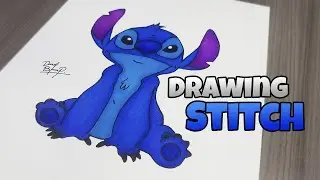 Dibujando a Stitch |DanielBloop Dibuja