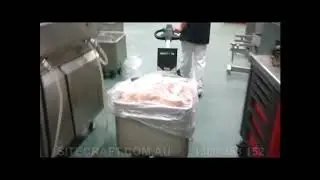 Movexx T1000-Clean Room Moving Food Carts