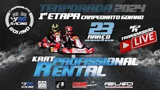 🔴 AO VIVO -1ªETAPA DO CAMPEONATO GOIANO DE KART 2024 - SÁBADO - KARTÓDROMO DE GOIÂNIA - 23/03