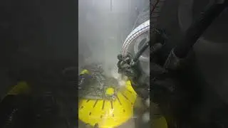 Установка безвоздушной гидроабразивной очистки JET 1200 с системой замкнутого циклаоборота воды.