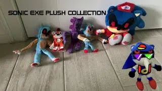 Sonic EXE plush collection 