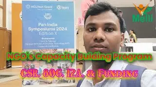 CAPACITY BUILDING PROGRAM BY HCL TECH GRAND, CSR /80G /12A , NGO GRAND #found #ngo #csr #fundraising