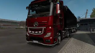 Euro Truck Simulator 2  Mercedes-Benz 1.33x Engine sound mods