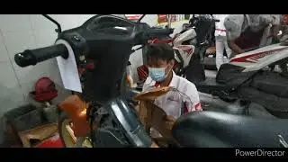 Repair Japanese Motorcycle brand, Honda | AHASS MPM Motor | VLog | Adventure Experience