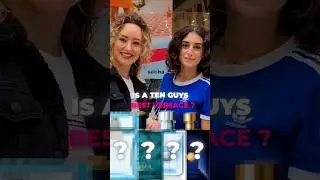 Reakcje kobiet na zapachy Versace Eros, Versace Dylan Bleu, Versace Pour Homme i Versace Man Eau ...