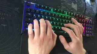 [Blue Switches] Steelseries Apex 7 Typing Sound Test