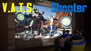 V.A.T.S. Shooter [4D Fallout Shooting Darkride - Planet Coaster]