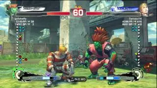 gotokaffy [Blanka] vs. Syouyu14 [Cody] | SSF4 Arcade Edition