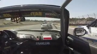 Global MX 5 Invitational Race at Mazda Raceway Laguna Seca ONBOARD | Kamil Franczak