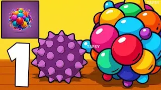 🔵Marble Cascade Break and Merge Gameplay Walkthrough Part 1 &ndash; Relaxing & Satisfying (Android,iOS)