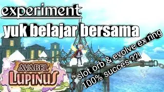 AVABEL LUPINUS experiment slot orb & evolve ex ring