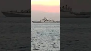 |🇮🇳navy ⚓naval warship or a 🔥 military support vessel.  #warship😱 #navalwarfare#youtubeshorts