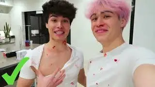 Stokes Twins! FIGHTING IN FRONT OF OUR FRIENDS PRANK