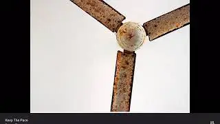 Rusty ceiling fans #saveTheVintage.