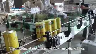 Canned MSG filling sealing machine #ChickenPowder #Seasoningpowder #MSG #cansealingmachine