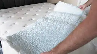 Linenspa 3 inch Mattress Topper Review & Unboxing