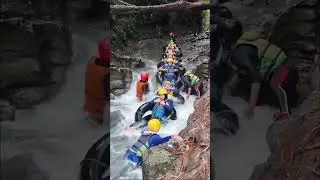 River Tubing & Body Rafting Santirah Pangandaran #pangandaran #klikpangandarantour