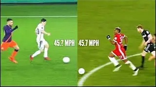 Daniel James Vs Adama Traore Speed Test