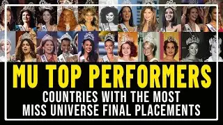 10 Nations That Always Shine: The Ultimate Miss Universe Top 5 & Semifinal Dominators!