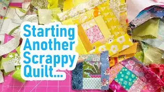Another Scrappy Log Cabin Quilt - A tutorial, sort of...