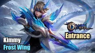 Kimmy Frost Wing Skin Dragon Tamer Entrance (Upscale 4K) Mobile Legends