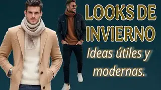 HOMBRE A LA MODA ! Tendencia para INVIERNO 2024-2025 Guia Completa con Ideas &uacute;tiles y Modernas
