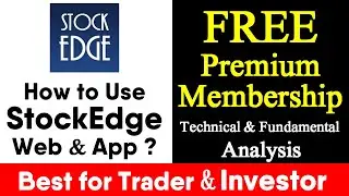 StockEdge Review 2021 - How to Register & Use StockEdge Premium Membership Features ?