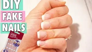 DIY EASY FAKE NAIL TUTORIAL THAT LASTS TWO WEEKS | NO ACRYLIC