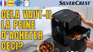 FRITEUSE &Agrave; AIR CHAUD NUM&Eacute;RIQUE XL SilverCrest SHFD 2150 A3 FRANCE FRAN&Ccedil;AIS LIDL
