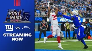 Giants Postgame Live: Giants vs. Chargers Week 14