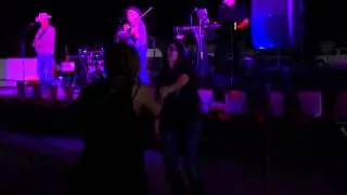 Jodi Collins dances to J David Sloan's, Western Bred Band at the Co-op Grill, Arlington, Arizona
